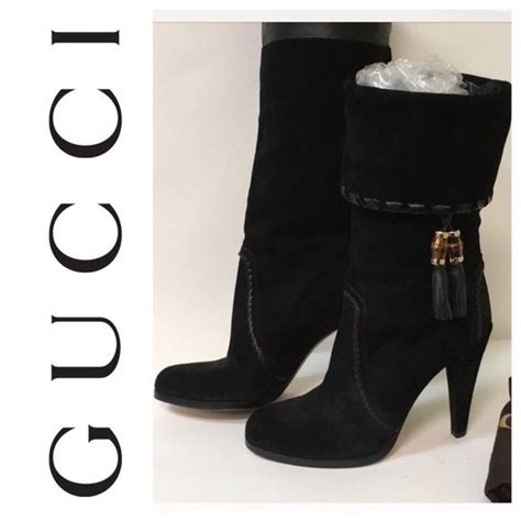 scarpe bamboo gucci uomo|gucci boots for men.